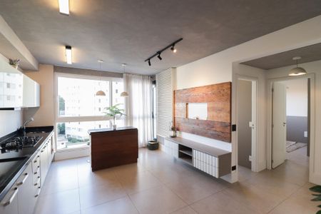 Sala/Cozinha/área de serviço de apartamento à venda com 2 quartos, 62m² em Santana, São Paulo