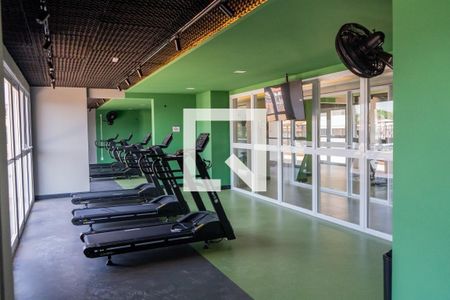 Apartamento para alugar com 31m², 1 quarto e sem vaga Apartamento para alugar com 31m², 1 quarto e sem vagaÁrea comum - Academia