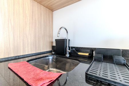 Studio à venda com 27m², 1 quarto e sem vagaCozinha