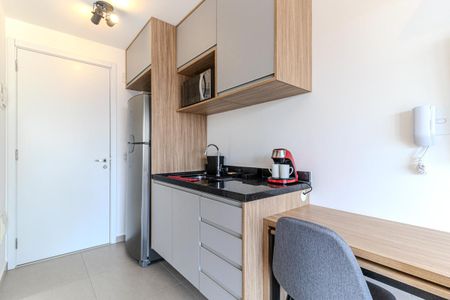 Studio à venda com 27m², 1 quarto e sem vagaCozinha