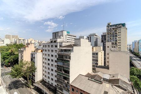 Vista de kitnet/studio à venda com 1 quarto, 27m² em Vila Buarque, São Paulo