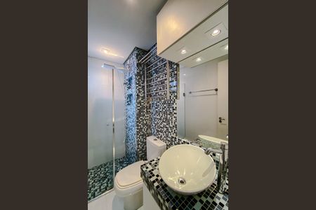 Apartamento para alugar com 49m², 2 quartos e 1 vaga Apartamento para alugar com 49m², 2 quartos e 1 vagaBanheiro