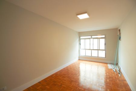 Sala  de apartamento à venda com 2 quartos, 80m² em Indianópolis, São Paulo