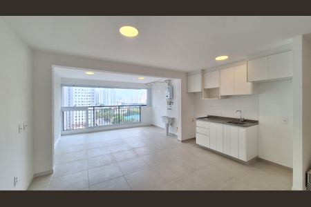 Sala/Cozinha de apartamento à venda com 3 quartos, 74m² em Barra Funda, São Paulo