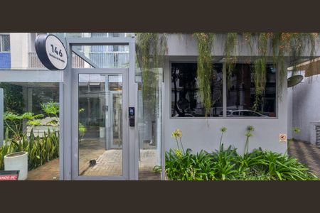 Apartamento à venda com 85m², 2 quartos e sem vagaFachada e portaria