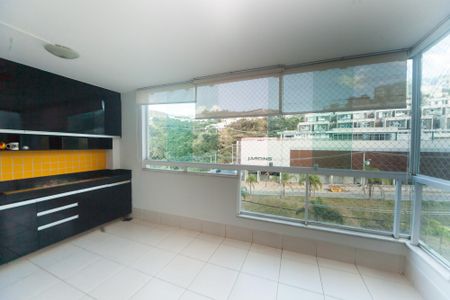 Varanda da Sala de apartamento para alugar com 3 quartos, 83m² em Buritis, Belo Horizonte
