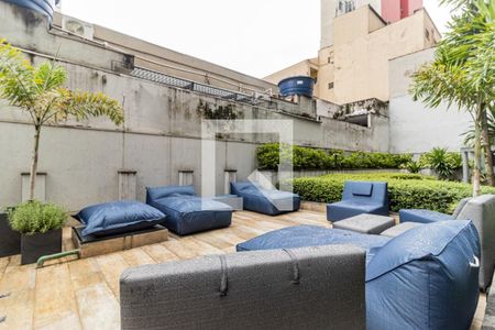 Apartamento para alugar com 28m², 1 quarto e 1 vaga Apartamento para alugar com 28m², 1 quarto e 1 vagaÁrea comum