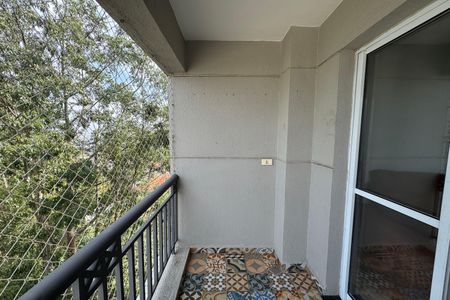Varanda da Sala de apartamento para alugar com 2 quartos, 55m² em Vila Bela, São Paulo