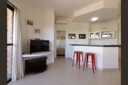 Sala de apartamento para alugar com 1 quarto, 40m² em Jardim Ampliacao, São Paulo