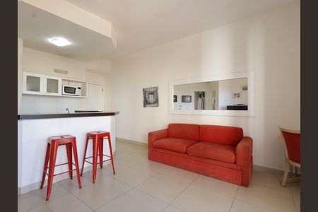 Sala de apartamento para alugar com 1 quarto, 40m² em Jardim Ampliacao, São Paulo