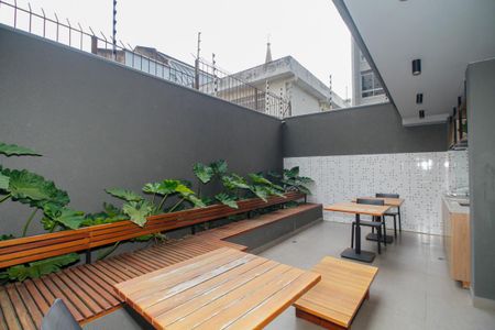 Studio para alugar com 23m², 1 quarto e sem vagaÁrea Comum - Espaço Gourmet