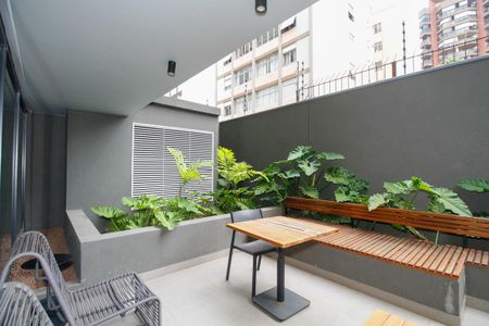 Studio para alugar com 23m², 1 quarto e sem vagaÁrea Comum - Espaço Gourmet