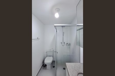 Banheiro Social de kitnet/studio à venda com 1 quarto, 21m² em Ipiranga, São Paulo