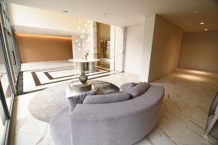 Apartamento à venda com 120m², 3 quartos e 2 vagasHall social