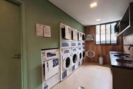 Studio à venda com 25m², 1 quarto e sem vagaLavanderia