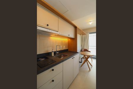 Studio para alugar com 36m², 1 quarto e 1 vaga Studio para alugar com 36m², 1 quarto e 1 vagaCozinha