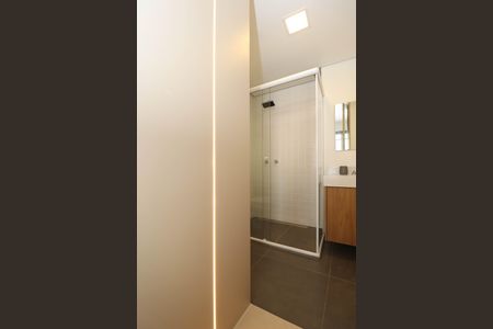 Studio para alugar com 36m², 1 quarto e 1 vaga Studio para alugar com 36m², 1 quarto e 1 vagaBanheiro