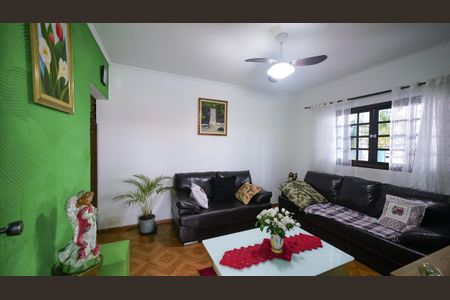 Sala de casa à venda com 3 quartos, 120m² em Vila Guarani, Santo André