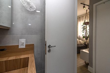 Apartamento à venda com 42m², 2 quartos e 1 vaga Apartamento à venda com 42m², 2 quartos e 1 vagaBanheiro Social