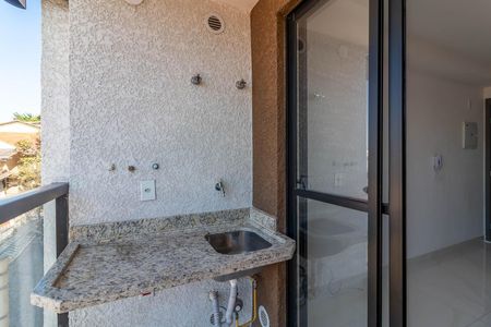Varanda da Sala de apartamento para alugar com 1 quarto, 27m² em Jardim São Paulo, São Paulo