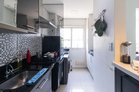 Apartamento à venda com 62m², 2 quartos e 1 vagaCozinha e área de serviço
