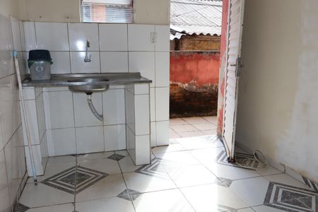 Cozinha de casa para alugar com 1 quarto, 40m² em Vila Alpina, São Paulo