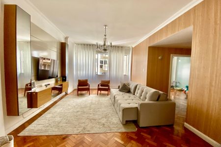 Sala  de apartamento à venda com 3 quartos, 200m² em Copacabana, Rio de Janeiro