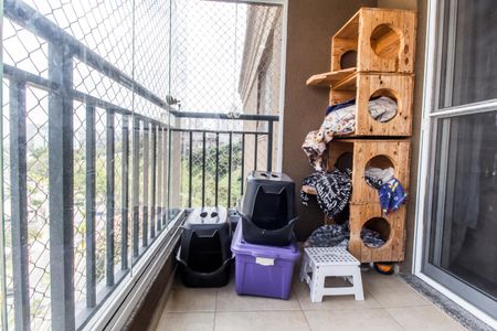 Apartamento à venda com 74m², 3 quartos e 2 vagasVaranda