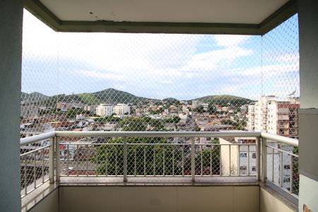 Sala 1 - Varanda de apartamento para alugar com 3 quartos, 158m² em Taquara, Rio de Janeiro