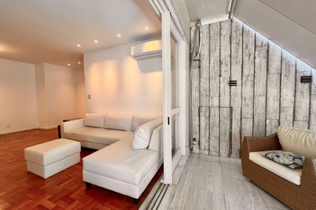 Varanda  de apartamento para alugar com 3 quartos, 170m² em Copacabana, Rio de Janeiro