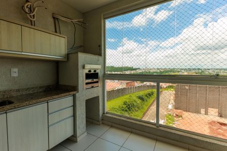 Sacada da Sala de apartamento para alugar com 3 quartos, 83m² em Aqui Se Vive, Indaiatuba