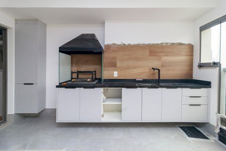 Sala - Varanda de apartamento à venda com 3 quartos, 137m² em Jardim das Acacias, São Paulo