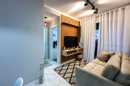 Sala de apartamento para alugar com 2 quartos, 59m² em Pari, São Paulo