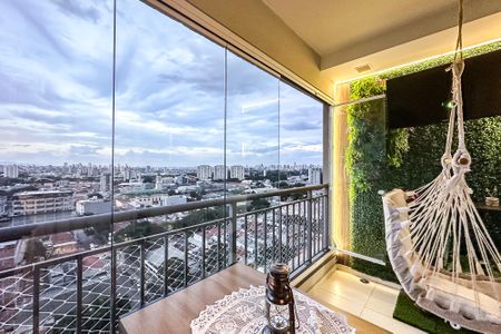 Varanda da Sala de apartamento para alugar com 2 quartos, 59m² em Pari, São Paulo