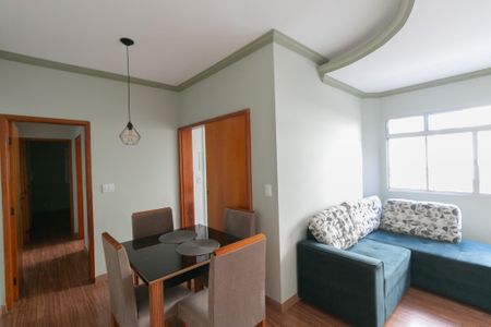 Sala de apartamento à venda com 2 quartos, 55m² em Castelo, Belo Horizonte