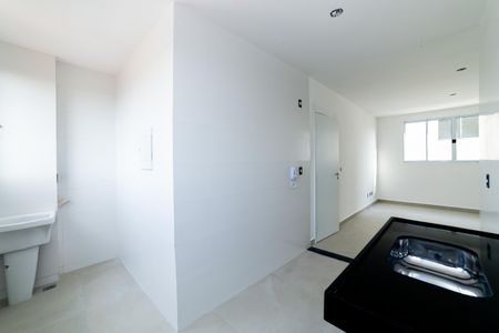 Cozinha de apartamento à venda com 3 quartos, 65m² em União, Belo Horizonte