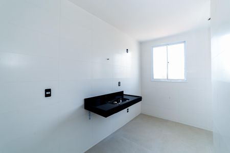 Cozinha de apartamento à venda com 3 quartos, 65m² em União, Belo Horizonte