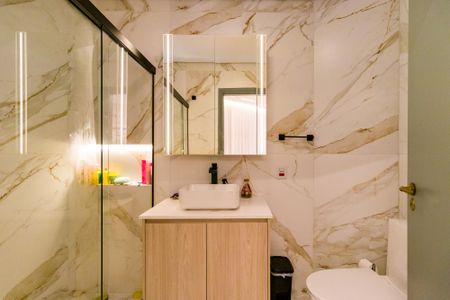 Casa para alugar com 397m², 4 quartos e 6 vagasBanheiro da Suíte 2