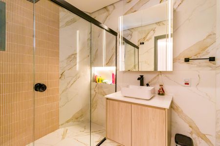 Casa para alugar com 397m², 4 quartos e 6 vagasBanheiro da Suíte 2