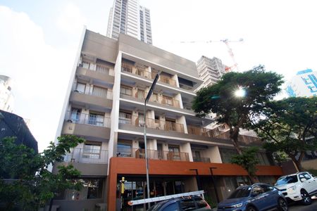 Studio para alugar com 28m², 1 quarto e sem vagaFachada