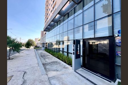 Apartamento para alugar com 33m², 1 quarto e 1 vagaFachada e portaria