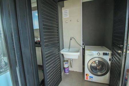 Área de serviço de apartamento à venda com 2 quartos, 50m² em Brás, São Paulo