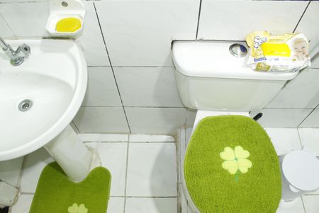 Banheiro Social de apartamento à venda com 1 quarto, 60m² em Santa Cecilia, São Paulo