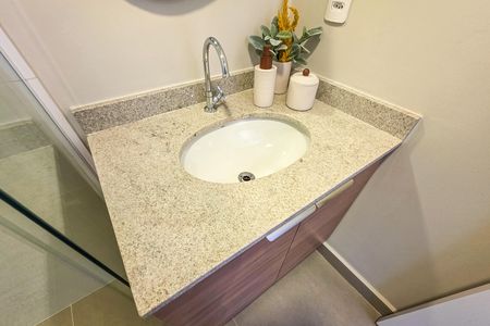 Studio à venda com 23m², 1 quarto e sem vaga Studio à venda com 23m², 1 quarto e sem vagaBanheiro