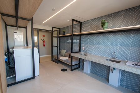 Studio à venda com 23m², 1 quarto e sem vaga Studio à venda com 23m², 1 quarto e sem vagaLavanderia