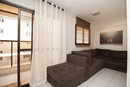 Sala de apartamento para alugar com 1 quarto, 43m² em Águas Claras, Brasília
