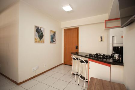 Sala de apartamento para alugar com 1 quarto, 43m² em Águas Claras, Brasília