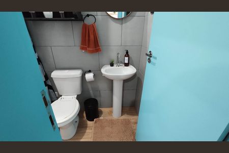 Studio para alugar com 38m², 1 quarto e sem vaga Studio para alugar com 38m², 1 quarto e sem vagaBanheiro