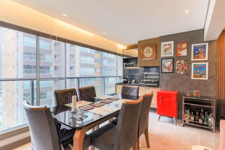 Apartamento à venda com 125m², 3 quartos e 2 vagasVaranda Gourmet