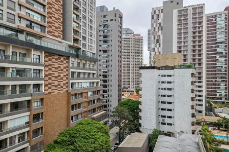 Vista da Varanda de apartamento à venda com 3 quartos, 125m² em Jardim das Acacias, São Paulo